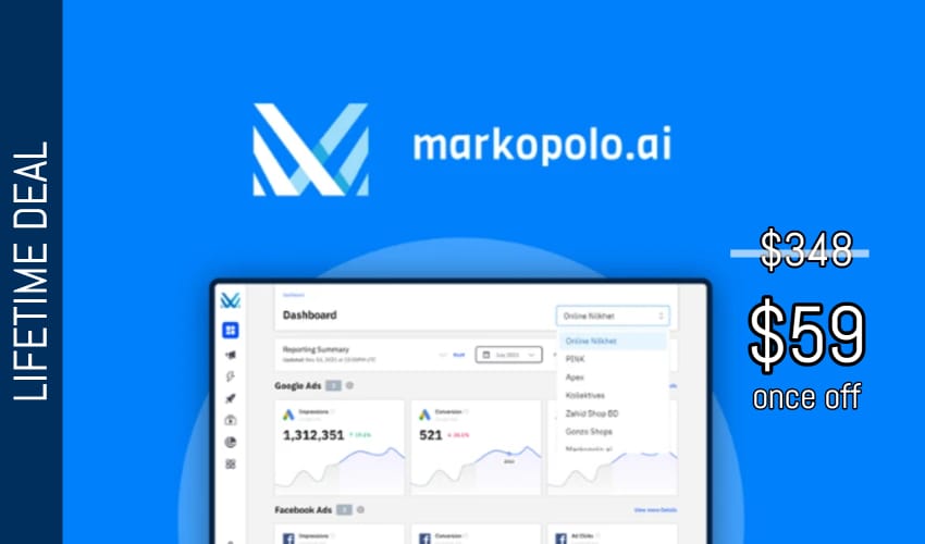 Business Legions - Markopolo ai Lifetime Deal for $59