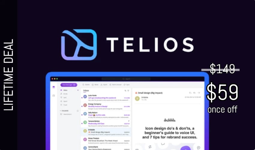 Telios Lifetime Deal for $59