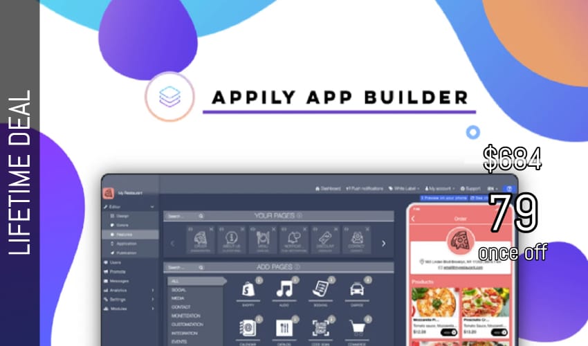 Business Legions - Appily App Builder Lifetime Deal for $79