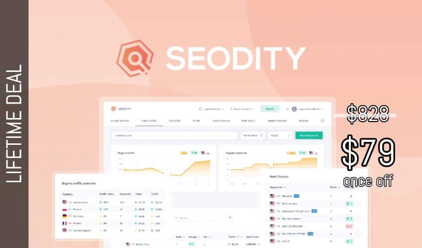 Business Legions - Seodity Lifetime Deal for $79