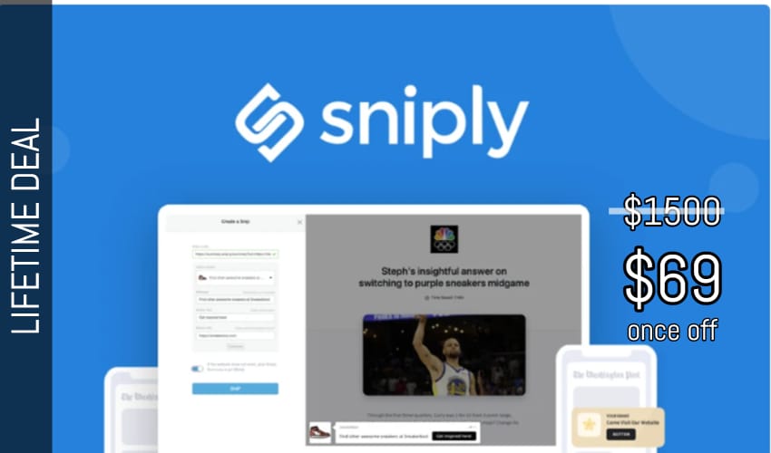 Business Legions - Sniply Lifetime Deal for $69