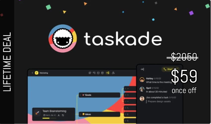 Taskade Lifetime Deal for $59