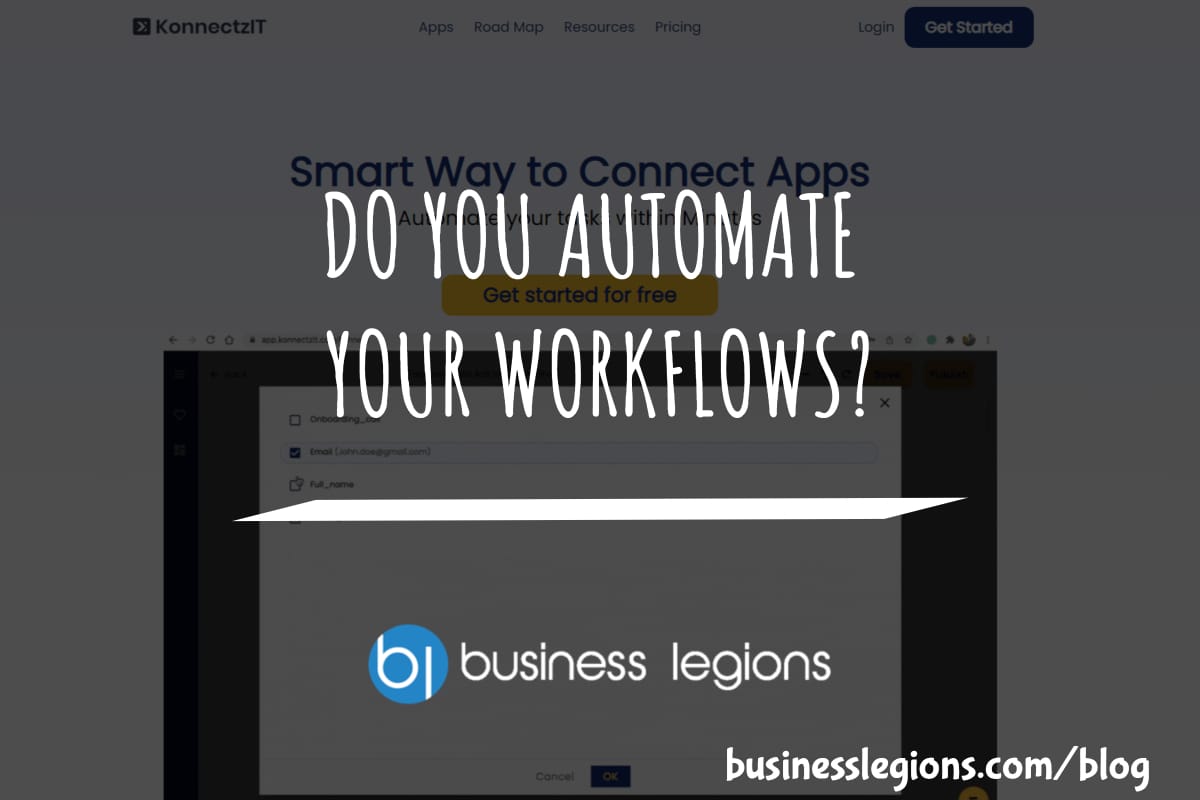 DO YOU AUTOMATE YOUR WORKFLOWS header