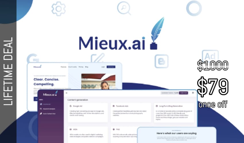 Business Legions - Mieux.ai Lifetime Deal for $79