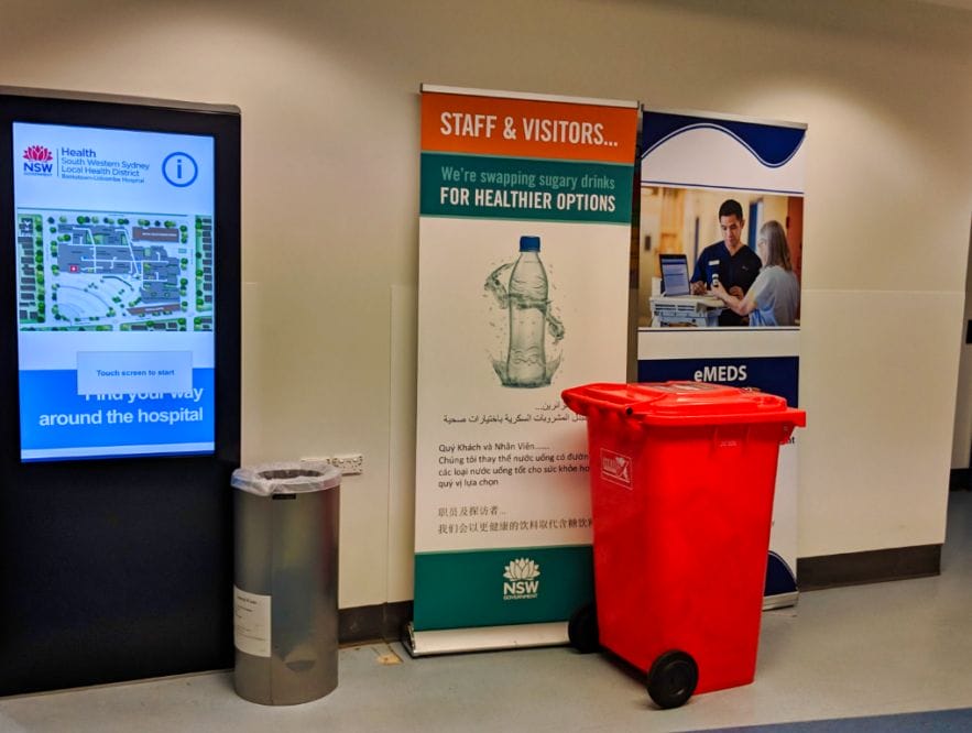 Business Legions Advertise Me Hospital Digital Wayfinding Solution