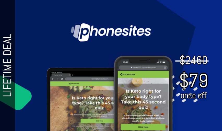 Business Legions - Phonesites Lifetime Deal for $79