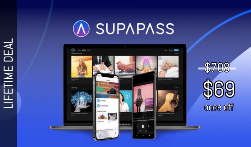SupaPass Premium Website Builder Lifetime Deal for $69