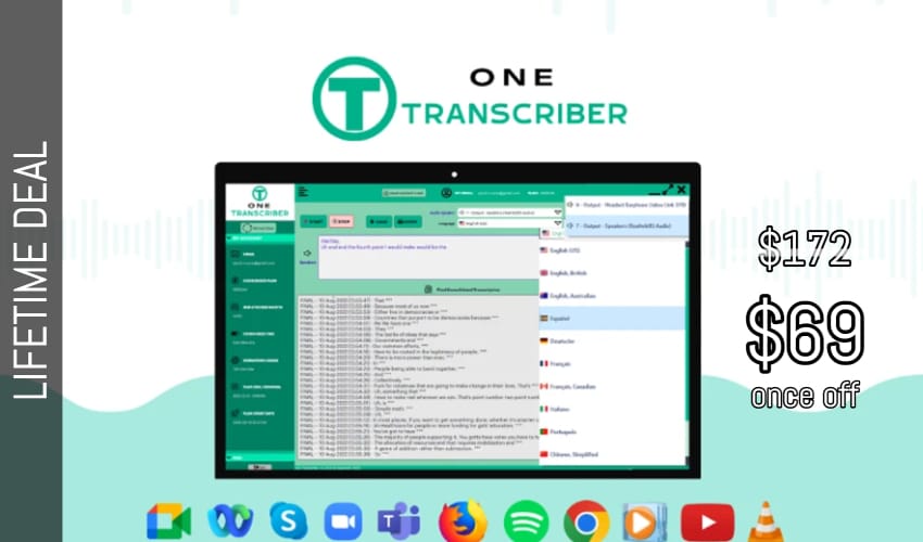 Business Legions - One Transcriber Lifetime Deal for $69