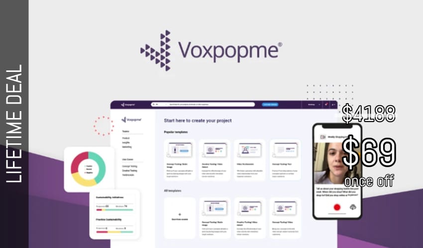 Voxpopme Lifetime Deal for $69