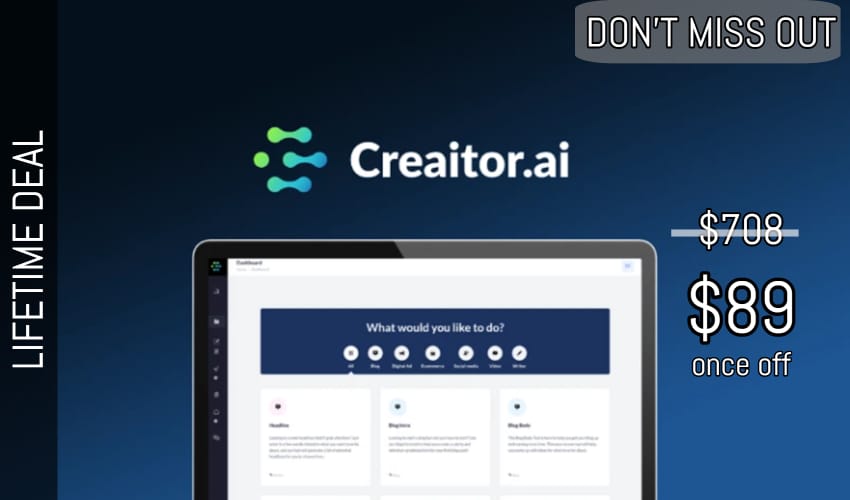 Business Legions - Creaitor.ai Lifetime Deal for $89