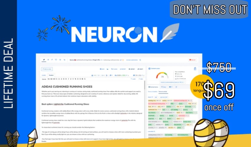 Business Legions - NeuronWriter Lifetime Deal for $69