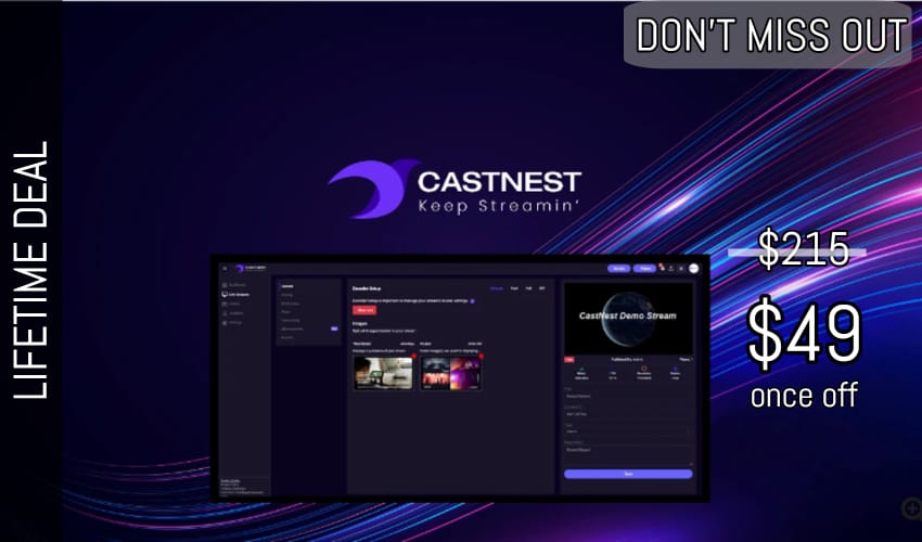 CastNest Lifetime Deal for $49