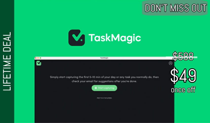 Taskmagic Lifetime Deal for $49