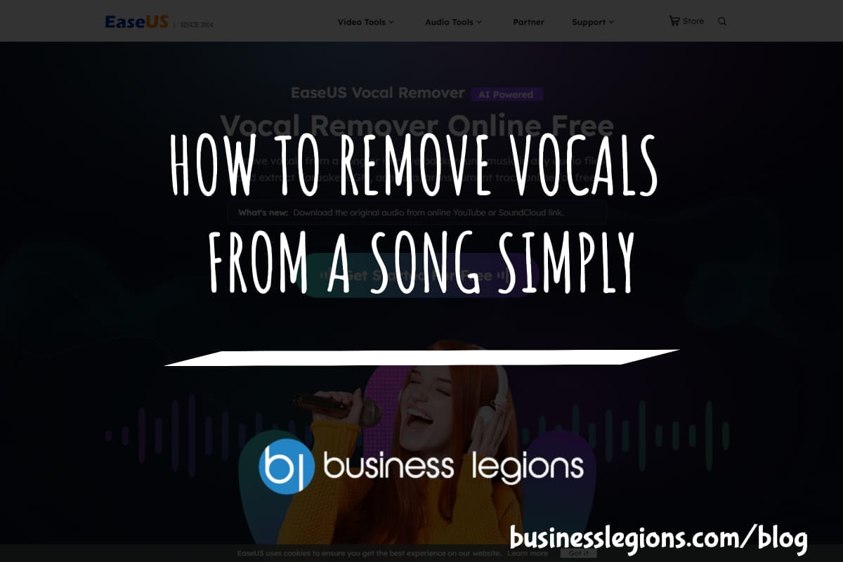 HOW TO REMOVE VOCALS FROM A SONG SIMPLY