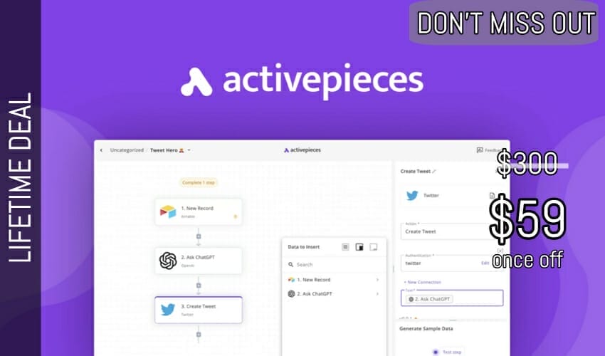 Business Legions - Activepieces Lifetime Deal for $59