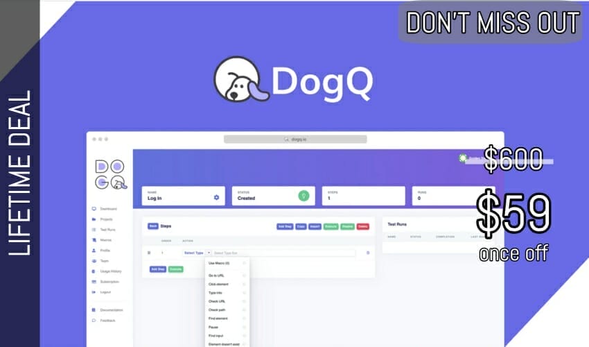 DogQ Lifetime Deal for $59