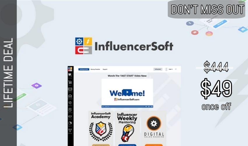 Business Legions - InfluencerSoft Lifetime Deal for $49