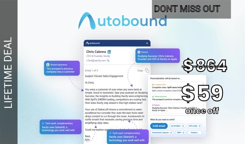 Autobound Lifetime Deal for $59