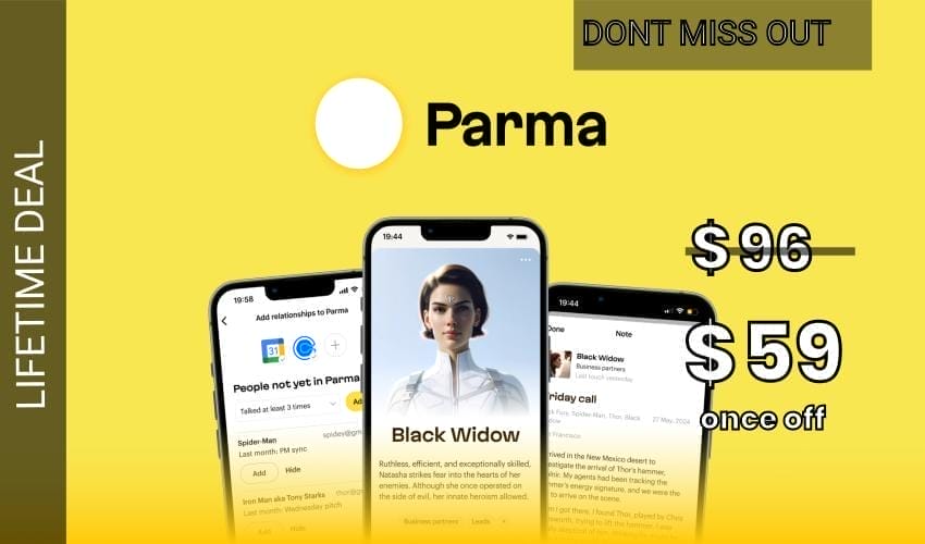 Parma Lifetime Deal for $59