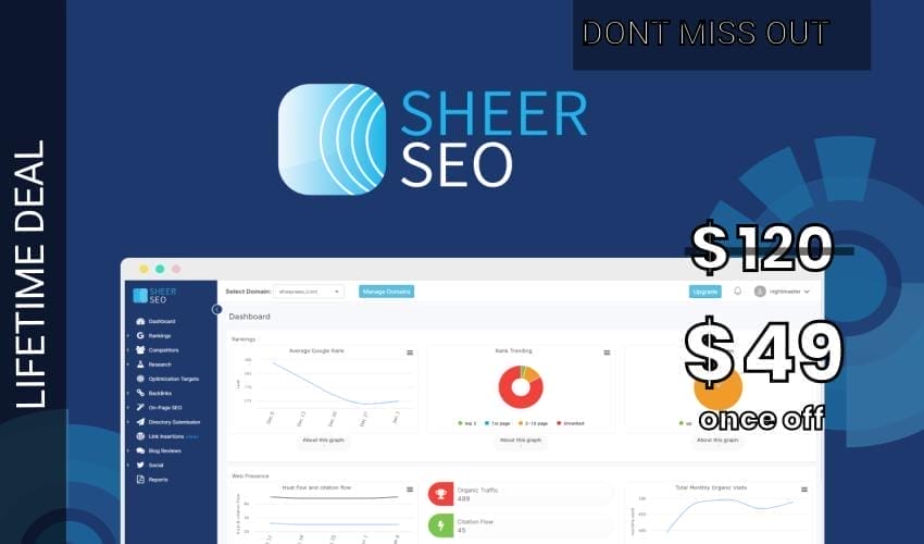 Business Legions - SheerSEO Lifetime Deal for $49