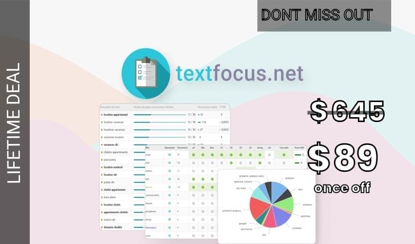 Textfocus Lifetime Deal for $89