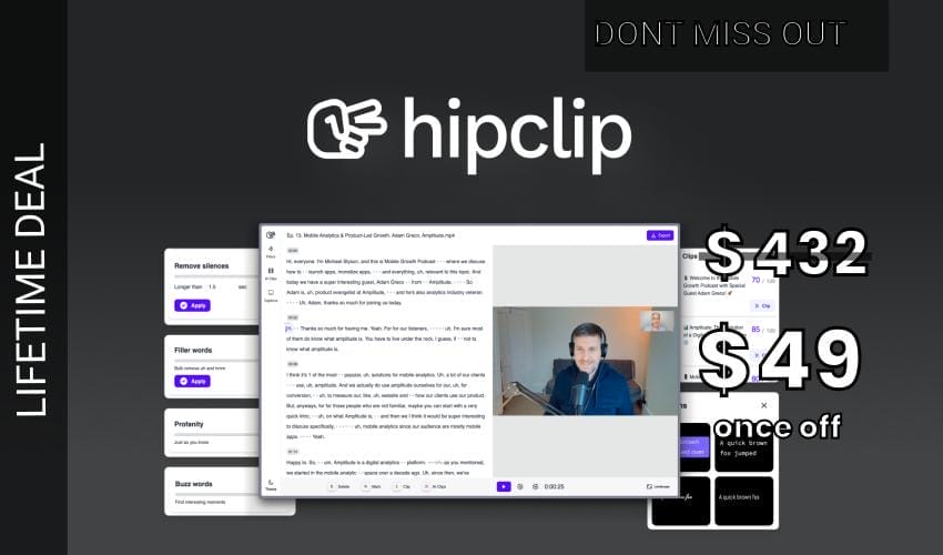 Hipclip Lifetime Deal for $49