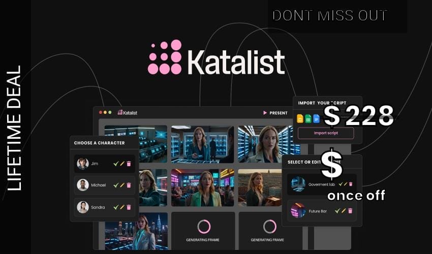 Katalist Storytelling Studio Lifetime Deal for $49