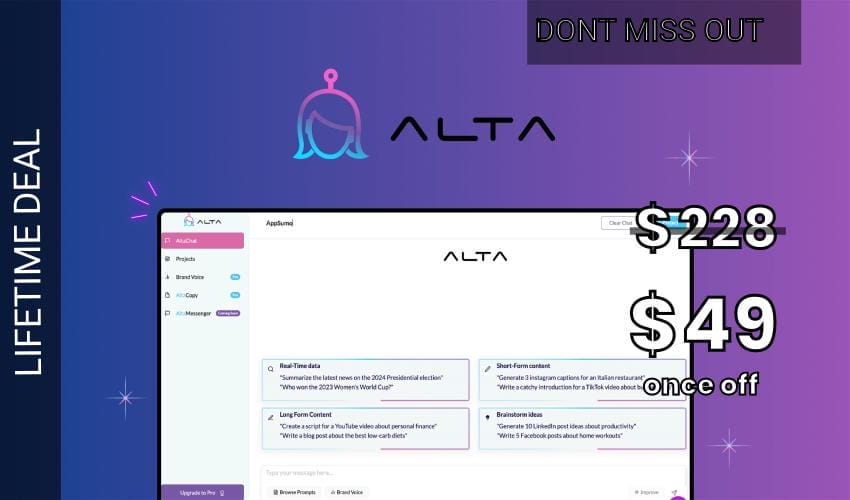 Business Legions - Alta Lifetime Deal for $49