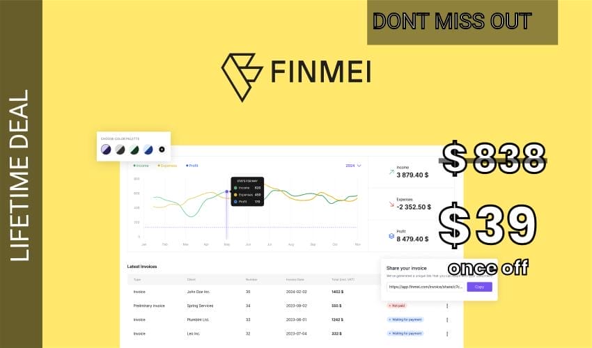 Finmei Lifetime Deal for $39