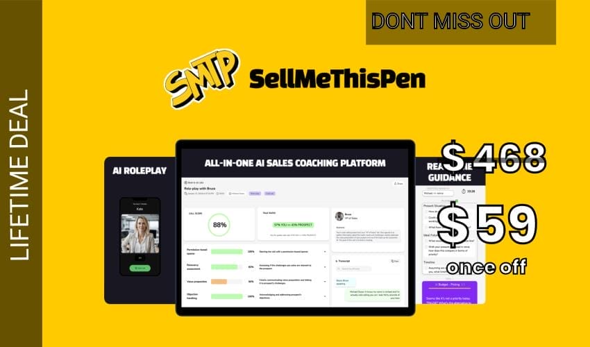 Business Legions - SellMeThisPen AI Lifetime Deal for $59