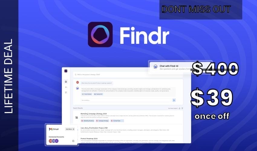 Findr Lifetime Deal for $39