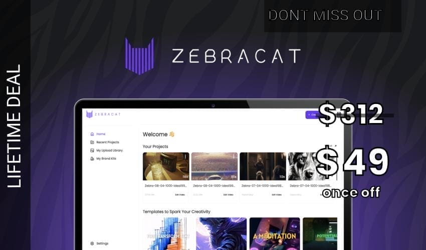 Business Legions - Zebracat Lifetime Deal for $49