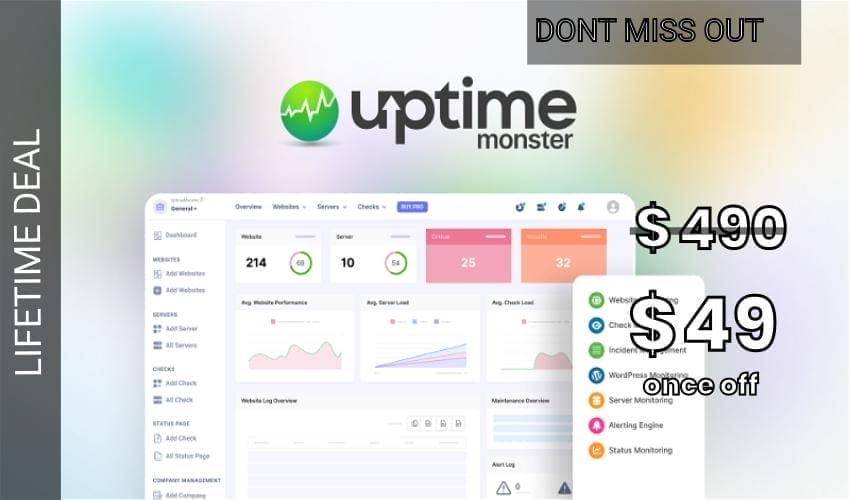 Business Legions - UptimeMonster Lifetime Deal for $49