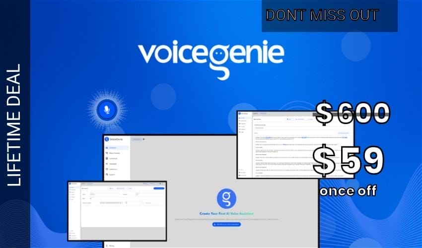 VoiceGenie Lifetime Deal for $59