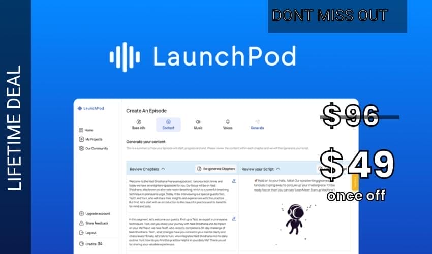 Business Legions - LaunchPod AI Lifetime Deal for $49