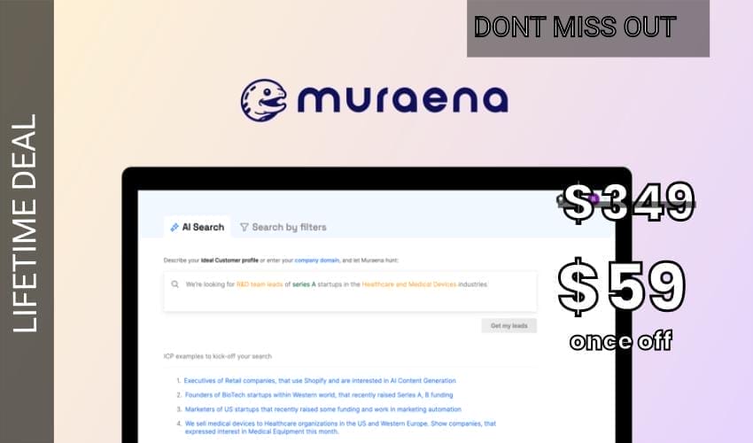 Business Legions - Muraena Lifetime Deal for $59