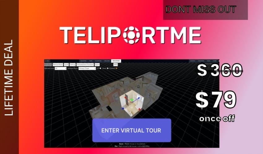 TeliportMe Virtual Tours Lifetime Deal for $79