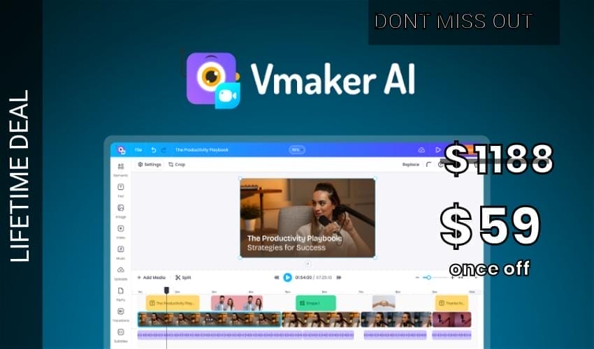 Vmaker AI Lifetime Deal for $59