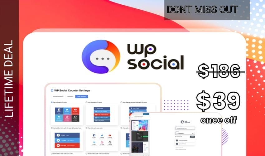 Business Legions - Wp Social Lifetime Deal for $39