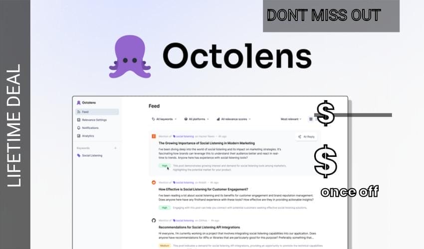 Business Legions - Octolens Lifetime Deal for