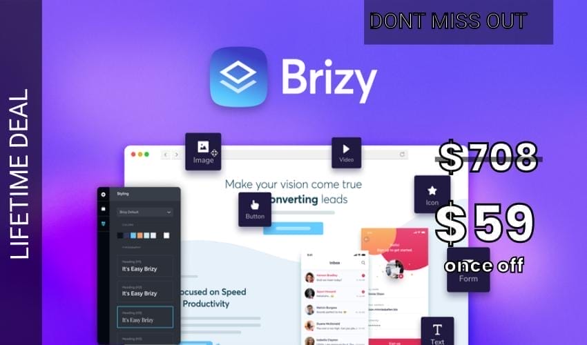 Brizy Cloud Lifetime Deal for $59