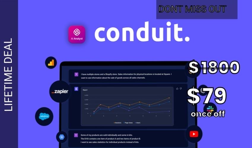 Conduit AI Analyst Lifetime Deal for $79