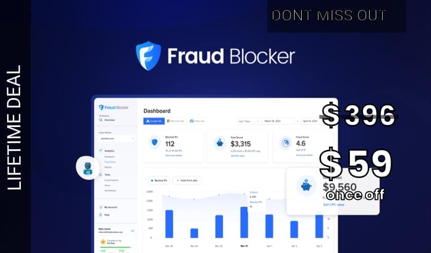 Fraud Blocker – Plus Exclusive Lifetime Deal for $59
