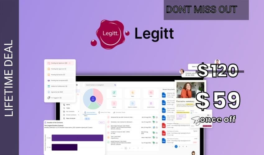 Business Legions - Legitt AI Lifetime Deal for $59