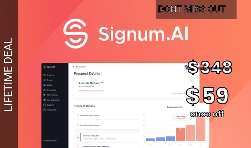 Signum.AI Lifetime Deal for $59