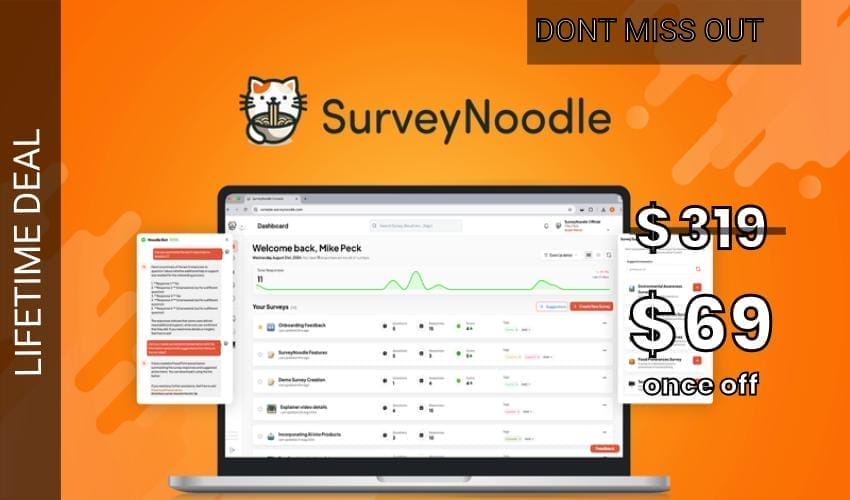 Business Legions - SurveyNoodle Lifetime Deal for $69