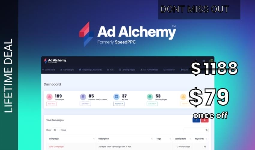 Business Legions - Ad Alchemy Lifetime Deal for $79