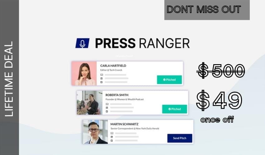 Press Ranger Lifetime Deal for $49