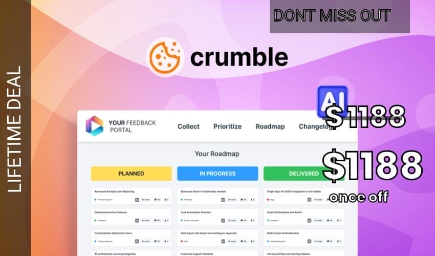Business Legions - Crumble Lifetime Deal for $1