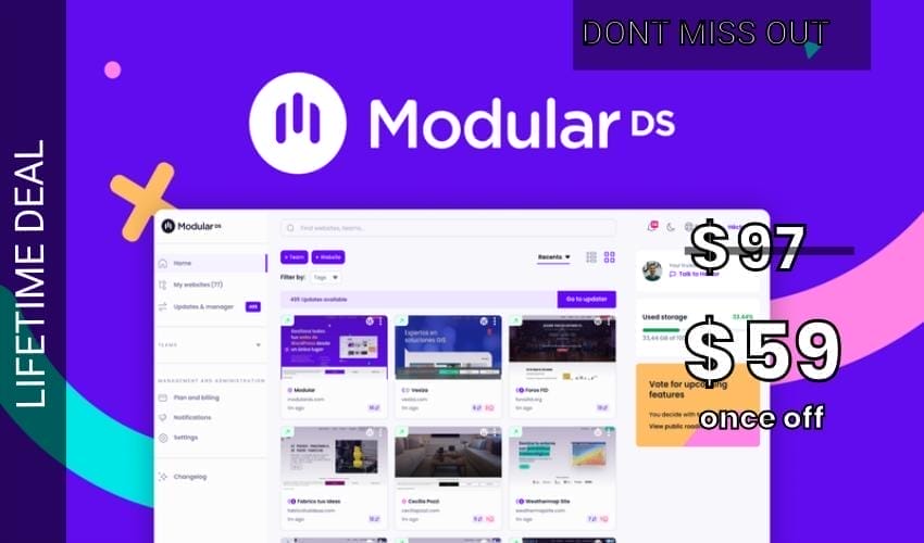 Modular DS Lifetime Deal for $59